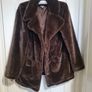 Warm Faux fur coat jacket Image 2