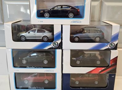 Skoda Octavia Fabia Combi Estate Model Cars 1:43
