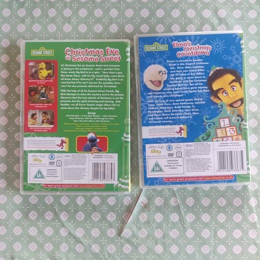 Sesame Street Christmas Double Pack DVD