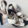 Reiss High heel Sandals With Chain Detail Image 2