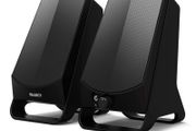 10W Clear Active Stereo Sound Computer Speakers | USB Plug and Play Desktop Speakers Compact | One Touch Control, Headphone Jack | Monitors, Laptops, Desktops and Mac's (FREE POSTAGE)