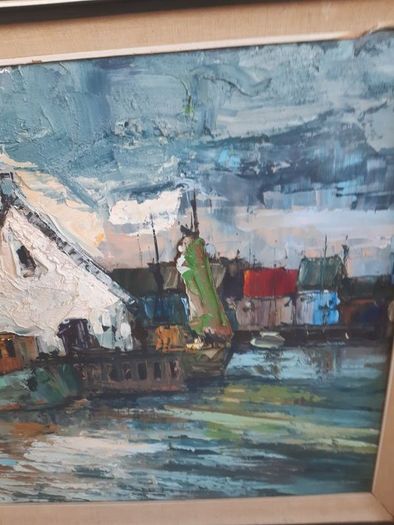 NO 8 --Oil Painting Signed