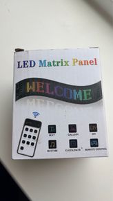 LED Matrix Panel RGB Flexible Car Display Screen App Controlled
