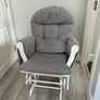 Rocking chair with footstool Image 4