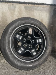 spare tyre and rim