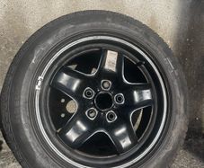 spare tyre and rim