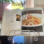ceramic jars with wooden lids & metal cookbook stand bundle Image 4