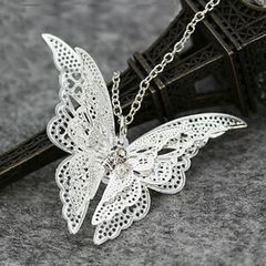 Beautiful Butterfly Necklace - nice gift