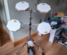 5 Practice Pad Drum Kit