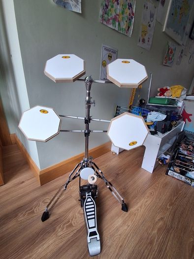 5 Practice Pad Drum Kit