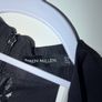 Karen Millen Black Lace-Detail Midi Dress - size UK 10 Image 3