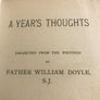 A Year's Thoughts-William Doyle Image 2