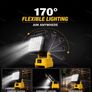 40 LED Work Light For Dewalt 18V Battery Portable Flood Light Cordless Job Site Lamp Outdoor Emergency Fishing Tool Image 6