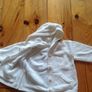3-6 Months M&S Hooded White Cardigan Image 2