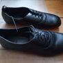 Black leather shoe formal Image 2