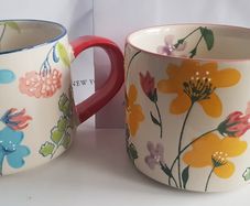 New Floral Mugs