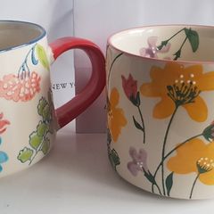 New Floral Mugs