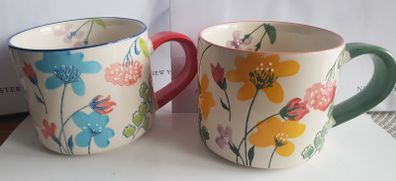 New Floral Mugs