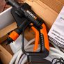 Worx PowerShare Hydroshot portable pressure cleaner. Image 2