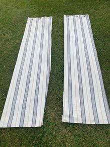 Fully lined curtains