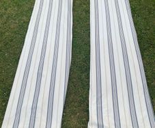 Fully lined curtains
