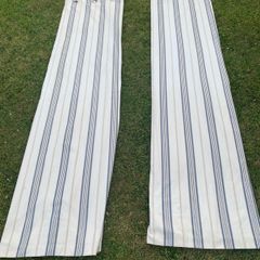 Fully lined curtains