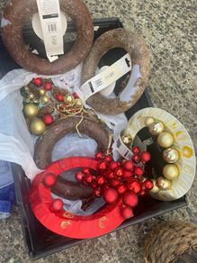 Christmas bric a brac