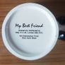 Cavalier King Charles Spaniel 3D ceramic mug / "My best friend" Image 5