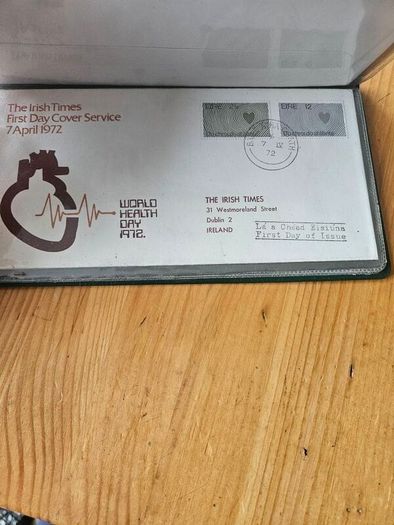 First Day Covers Fro. Irish Times X 4. In Very Good Condition.  See Photos For.