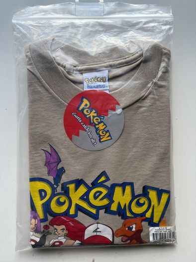 Pokemon 1999 Nintendo official license vintage t shirt new with tags