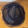 Dark blue Women Organza Hat Wedding Occasion Hat Image 3
