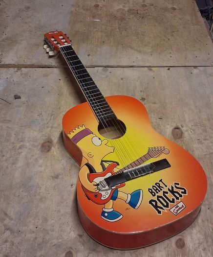 Bart Simpson 3/4 classic guitar