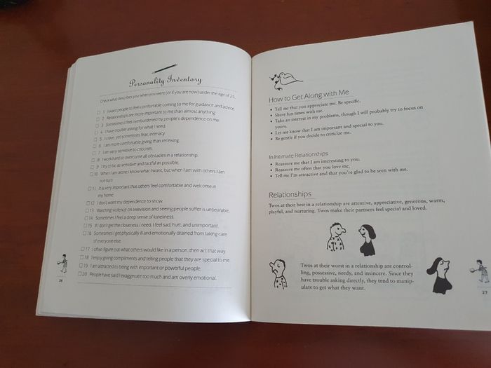 The Enneagram Made Easy by Renee Baron & Elizabeth Wagele.