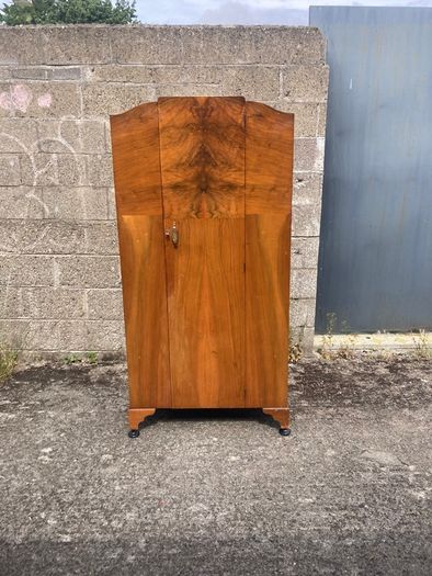 Vintage Wardrobe - Art Deco - Walnut