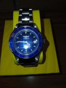 New Invicta gents watch on steel braclet.