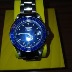 New Invicta gents watch on steel braclet.