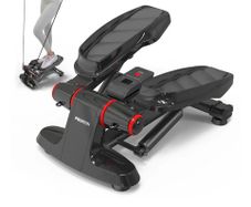 Pro iron Hydraulic stepper with resistance bands