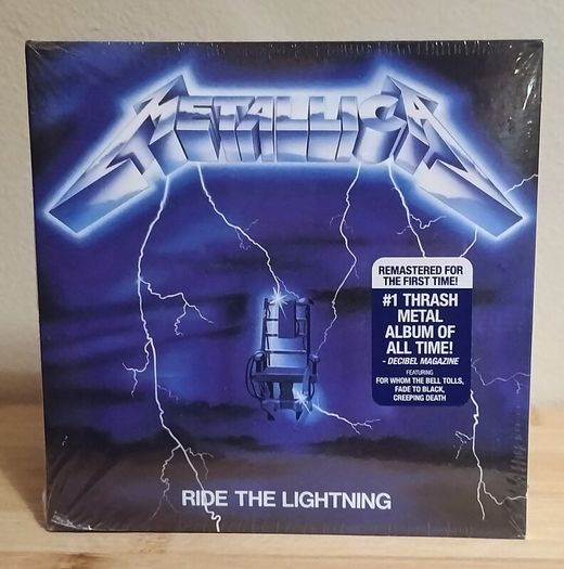 Metallica Ride The Lightning Remastered CD Album
