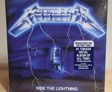 Metallica Ride The Lightning Remastered CD Album