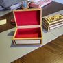 Two straw trinket boxes Image 4