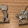 2 Lead Napoleon era Lead Soldiers Image 2