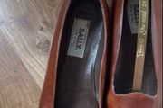 Bally Leather Upper and Soles Flat Tan Court  Shoes - Size 40.5