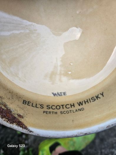 Whiskey bottles  Bells Scotch Whiskey Wade jars