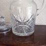Crystal Tall Jug with Lid Image 2