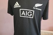New Zealand All Blacks Rugby Performance T-shirt - Medium size