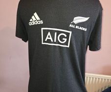 New Zealand All Blacks Rugby Performance T-shirt - Medium size