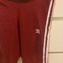 Wine adidas leggings Image 2