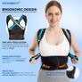 Vicorrect Posture Corrector for Women and Men: Back Brace Support - Shoulders Straightener Relieve Upper Back Pain Image 3