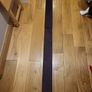 2.2m gymnastics folding beam in purple synthetic suede.  Very good condition. Image 3