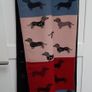 Dachshund print scarf 1 BNWT Image 4